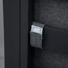 Outsunny Nine-Piece Aluminium Garden Set, with Glass-Top Table - Grey - 9