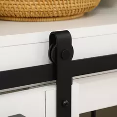 PawHut Dog Crate Furniture for Small and Large Dogs, with Movable Divider - White - 9