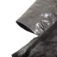 HOMCOM 13ft Trampoline Net Replacement Safety Net Enclosure Net Spare w/ 8 Poles - 9