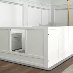 PawHut Whelping Box for Dogs with Whelping Pad, Adjustable Entrance, Non-slip Foot Pads, for Medium Dogs, 100 x 96cm - 9