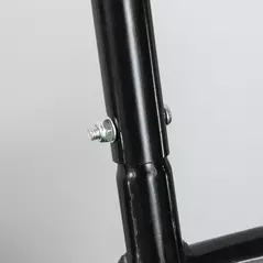 Outsunny 38L Fillable Cylinder Steel Lawn Roller - Black - 9