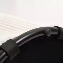 HOMCOM 40cm Round Storage Ottoman, Corduroy Footstool with Removable Lid and Legs, Vanity Stool for Living Room, Bedroom, Beige - 8