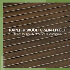 Outsunny Φ66cm Galvanised Steel Garden Table - Brown - 4