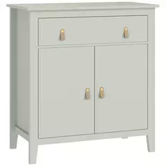 HOMCOM Farmhouse Style Sideboard - Light Green - 1