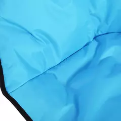 Outsunny Camping Moon Chair, Portable Folding Camping Chair for Adults with Wide Padded Oxford Seat for Outdoor Camp, Travel, Fishing, Beach, Blue - 7