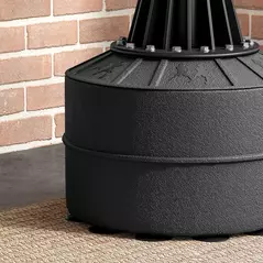 HOMCOM 155-205cm 3-IN-1 Freestanding Boxing Punching Bag Stand, Boxing Speed Trainer with Rotating Flexible Arm, Speed Ball, Fillable Base, Black - 7