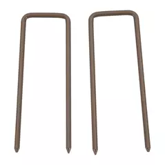 Outsunny Expanding Trellis Fence Freestanding Movable Fence Foldable Garden Screen Panel Aluminium, 405cm x 103.5cm, Dark Brown - 9