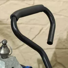 Outsunny 114L Steel Frame Garden Cart Trolley - Blue - 9