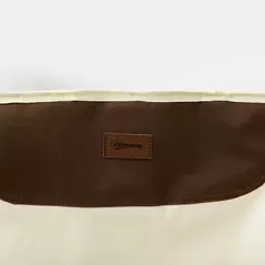 Outsunny Camping Chair, Lightweight Folding Chair with Carrying Bag and Storage Pocket, Perfect for Festivals, Fishing, Beach and Hiking, White - 7