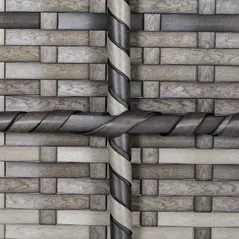 Outsunny Outdoor PE Rattan Corner Sofa, Garden Wicker Furniture Single Sofa Chair w/ Cushions, Deep Grey - 9