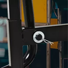 DURHAND Steel Motorbike Jack Lift, 27.5 / 39.5 H cm - Black - 8