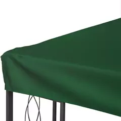 Outsunny Gazebo Roof Replacement, for 3 x 4m Frames - Green - 9