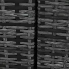 Outsunny 8 Piece Rattan Corner Sofa Set with Wide & Deep Seat, Assembled Aluminium PE Rattan Garden Furniture Set with Thick Cushions and Glass Top Table for Outdoor, Conservatory, Grey - 9