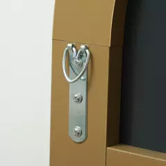 HOMCOM 150cm Arched Full Length Mirror - Gold Tone - 7