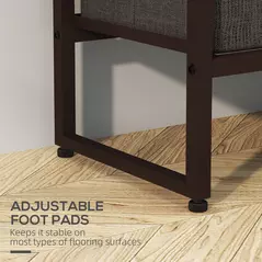 HOMCOM Compact Clothes Rail, with Drawers and Shelf - 7