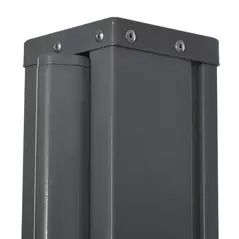 Outsunny Retractable Sun Side Awning Screen Fence Patio Garden Wall Balcony Screening Panel Outdoor Blind Privacy Divider (3x1.6M, Cream White) - 9