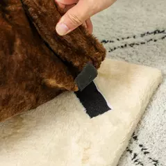 PawHut 47cm Small Cat Tree w/ Scratching Post, Bed, Cat Tunnel, Toy Ball, Dark Brown - 7