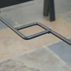 Outsunny Seven-Piece Garden Dining Set with Cushions - Grey - 9