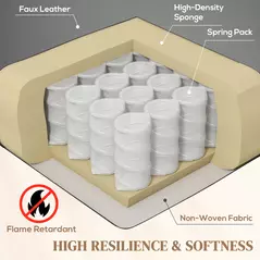 HOMCOM Recliner Armchair with 3D Kneading Massage, Breathable Leather Recliner Chair with Back Massager and Headrest, Electric Reclining Chair with Footrest, Remote, USB Port, Side Pockets for Home - 6