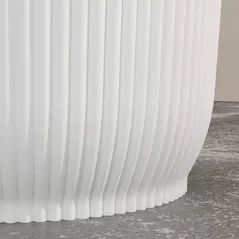 Outsunny Set of Three Ф22cm Planters - White - 9