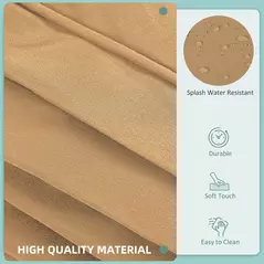 Outsunny 14 Pcs Outdoor Cushion Set - Beige - 5