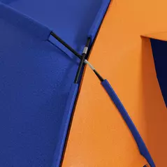 Outsunny Camping Tent with 2 Bedroom, Living Area and Porch, 4-6 Man Large Tunnel Tent, 2000mm Waterproof, Portable with Bag - 9