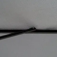 Outsunny 2.7m Patio Parasol Garden Umbrellas Outdoor Sun Shade Table Umbrella with Tilt, Crank, 8 Ribs, Ruffles, Grey - 8