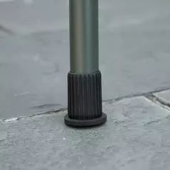 Outsunny Portable Charcoal Barbecue BBQ Grill with Seasoning Baskets and Hooks, Compact Stainless Steel Cooker for Camping Picnic Hiking Garden Party Festival - 8