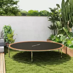 SPORTNOW Trampoline Replacement Mat with Spring Pull Tool, 42 V-Hooks, for 8ft Trampoline using 14cm Springs, Orange - 9