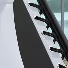 Outsunny Zero Gravity Lounger Chair Set of 2, Folding Reclining Patio Chair with Shade Cover, Padded Seat, Cup Holder, Soft Cushion and Headrest for Poolside, Camping, Light Grey - 9