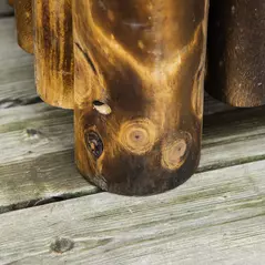 Outsunny 52L Raised Flower Bed Wooden Rectangular Planter Container Box Herb Pot Flower Pot 78L x 35W x 30H (cm) - 9