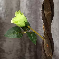 Outsunny Set of Two Faux Rose Trees - Green - 8