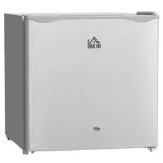 HOMCOM 46 Litre Lockable Countertop Fridge - Grey - 1