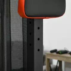 SPORTNOW Multi Gym Workout Station, Weight Machine with 65kg Weight Stack, Sit Up Bench, Push Up Stand, Dip Station - 8