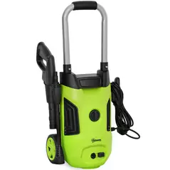Outsunny 1800W 150-Bar Pressure Washer, with Adjustable Nozzle - Green - 1