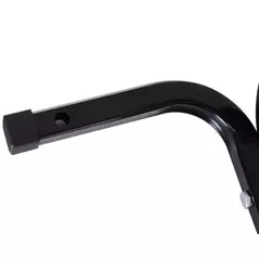 HOMCOM Metal Motorcycle Motorbike Wheel Chock Locking Stand System 17", 19", 21"/43, 48, 51 cm Front Wheels Steel Adjustable Fixing Tyre Holder Support - 9