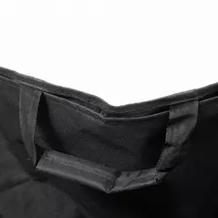 Outsunny Camping Chair, Lightweight Folding Chair with Carrying Bag and Storage Pocket, Perfect for Festivals, Fishing, Beach and Hiking, Black - 7