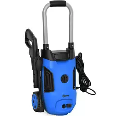 Outsunny 1800W 150-Bar Pressure Washer, with Adjustable Nozzle - Blue - 1