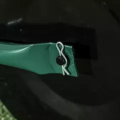 Outsunny 38L Fillable Cylinder Steel Lawn Roller - Dark Green - 8