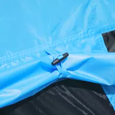 Outsunny 6 Men Tipi Tent with Carry Bag - Blue - 8