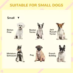 PawHut Wooden Dog Kennel for Outside, for Medium Dogs, 65H x 97L x 72Wcm, Grey - 4