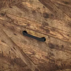 HOMCOM Two Flip Drawer Narrow Shoe Cabinet with Adjustable Shelves - Rustic Brown - 8