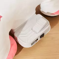 AIYAPLAY 6V Electric Ride on Unicorn, Battery Powered Kids Ride on Animal Toy with Music, Forward Control, for Ages 18-36 Months - 8