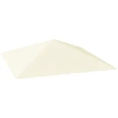 Outsunny 3 x 3(m) Gazebo Canopy Replacement, for 01-0867 - Cream - 1