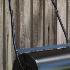 DURHAND Heavy Duty Garden Lawn Roller Push Tow Water Sand Filled 46L Equipment Manual Push Rolling Drum - 9