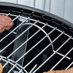 Outsunny Portable Kettle Charcoal Grill - Black - 8