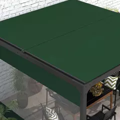 Outsunny Set of Two 3 x 2m Replacement Pergola Panels - Green - 8