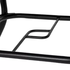 Outsunny Square Outdoor Table, Patio Bistro Coffee Table with Faux-marbled Top and 42mm Umbrella Hole for Garden - 8