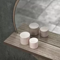 kleankin 45cm Round Home Mirror, with Shelf - Grey Wood-Effect - 8