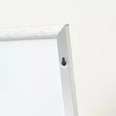 HOMCOM Full Length Mirror Wall-Mounted, 160 x 40 cm Freestanding Rectangle Dressing Mirror for Bedroom, Living Room, Silver Frame - 8